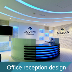 office reception design